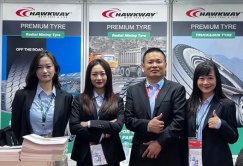 Hawkway Tyre was sought-after at Automechanika DUBAI 2023